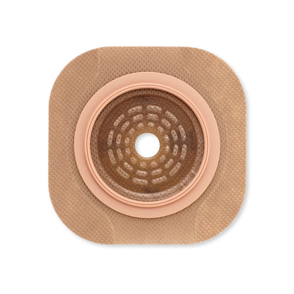 New Image™ Flat CeraPlus™ Ostomy Barrier with Tape Borders, Flange, 25 mm