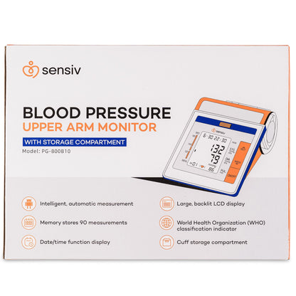 Sensiv Upper Arm Blood Pressure Monitor