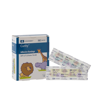 Curity™ Zoo Design Adhesive Strip, ¾ x