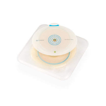 SenSura® Mio Flex Flat Ostomy Barrier, Trim to Fit , Green Match