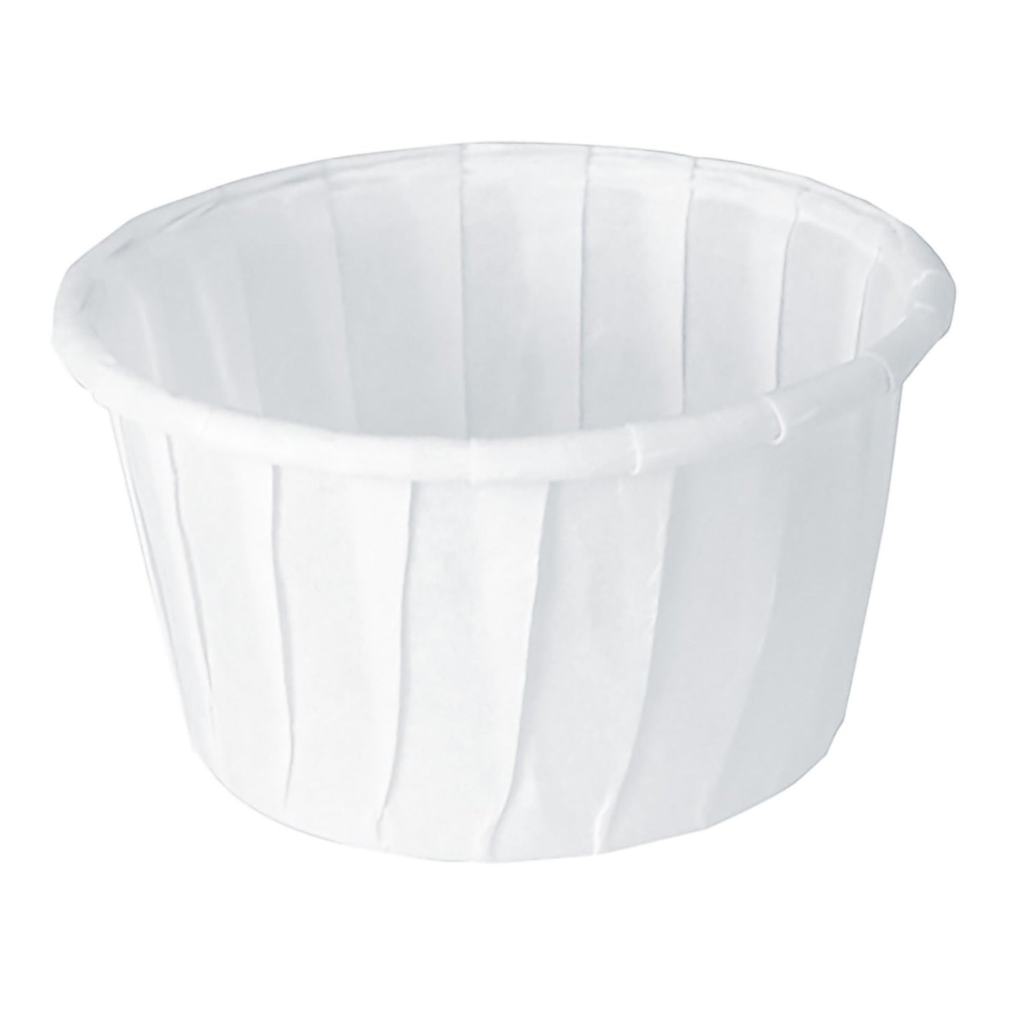 Solo Paper Soufflé Cup, White, capacity