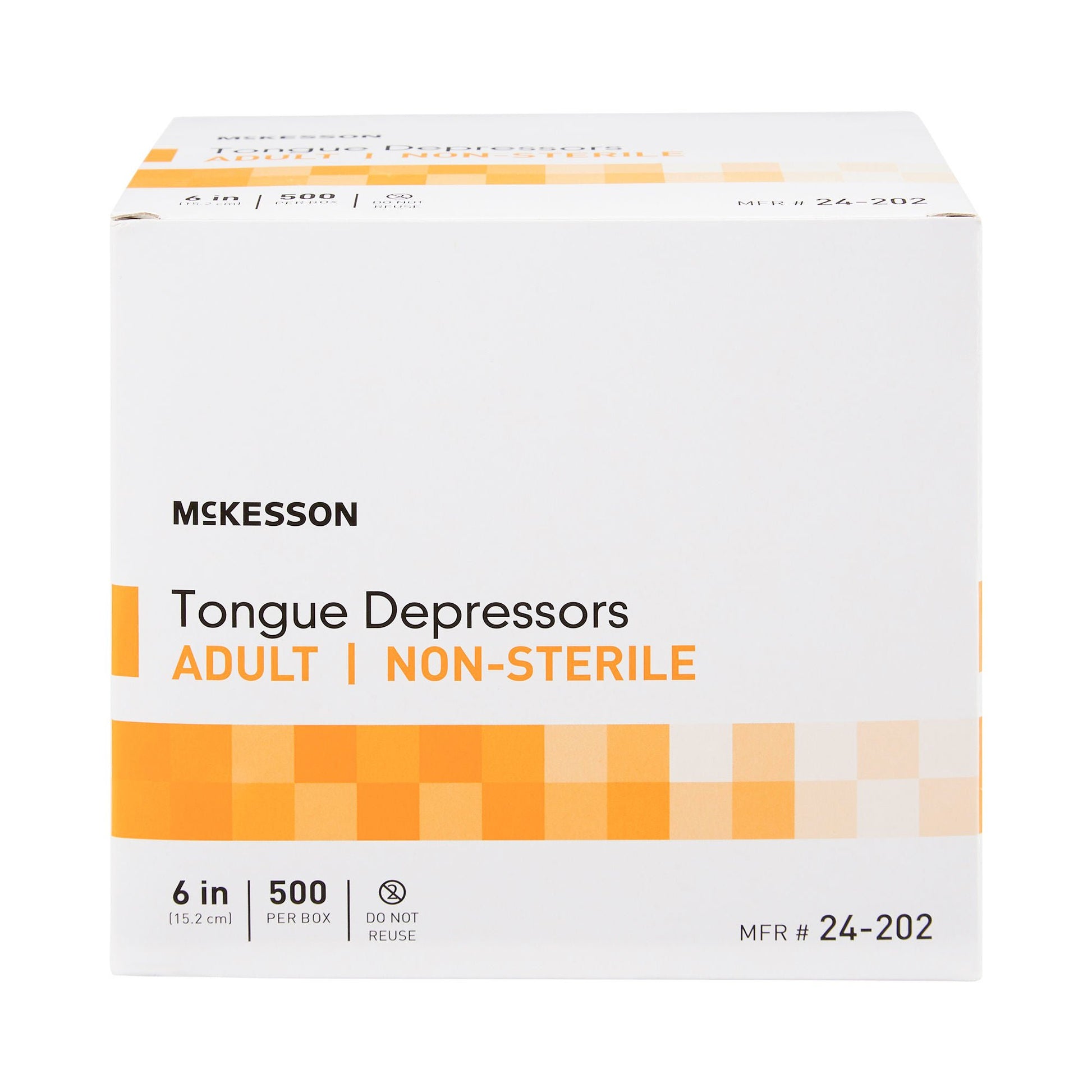 McKesson Tongue Depressors for Adult Use, Nonsterile – Case of 10 - view 2