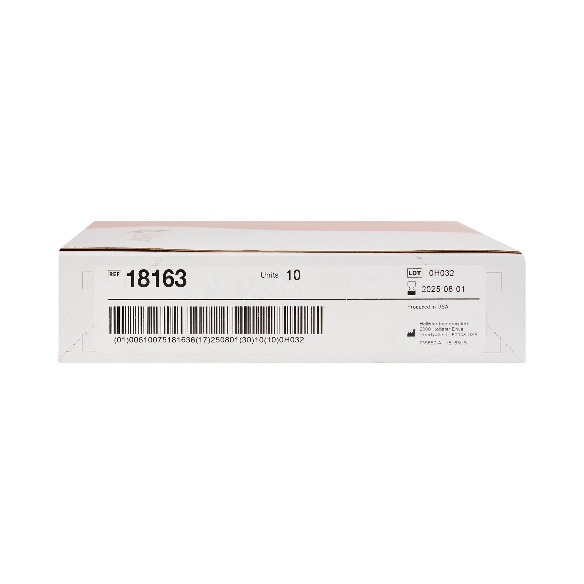 New Image™ 18163 Two-Piece Transparent Ostomy Pouch, Pre-cut to Fit Stoma