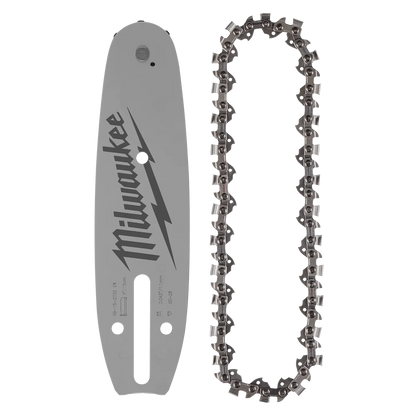Milwaukee 6" 3/8" LOW PROFILE Pitch, .043" Gauge Saw Chain and Guide Bar Set 49-16-2843