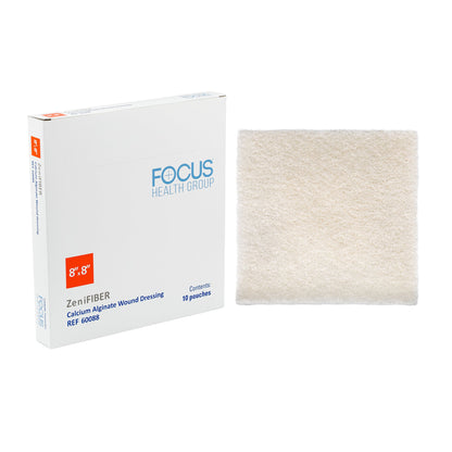 ZeniFIBER Alginate Dressing Calcium Alginate Square