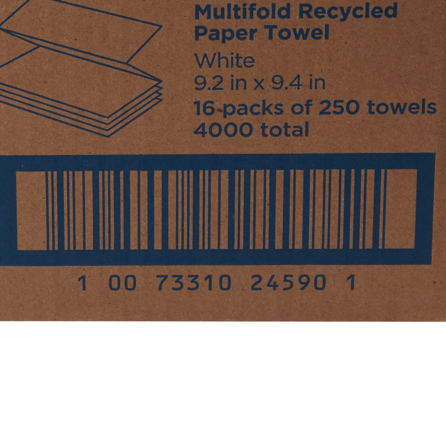 Pacific Blue Basic™ Recycled Multi-Fold Paper Towel