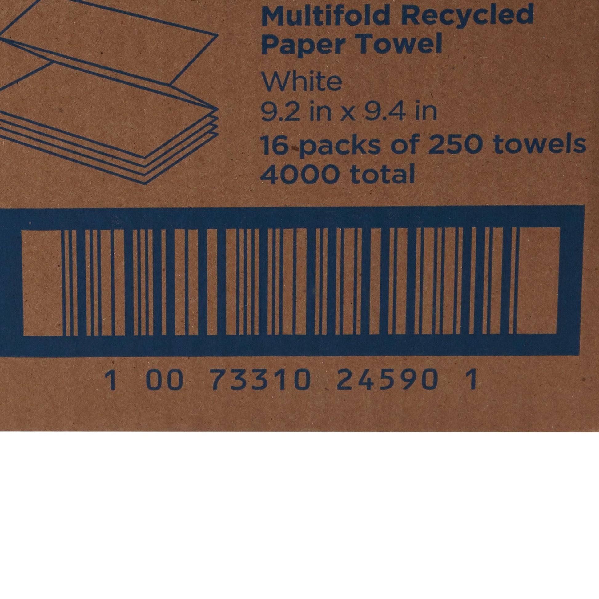 Pacific Blue Basic™ Recycled Multi-Fold Paper Towel