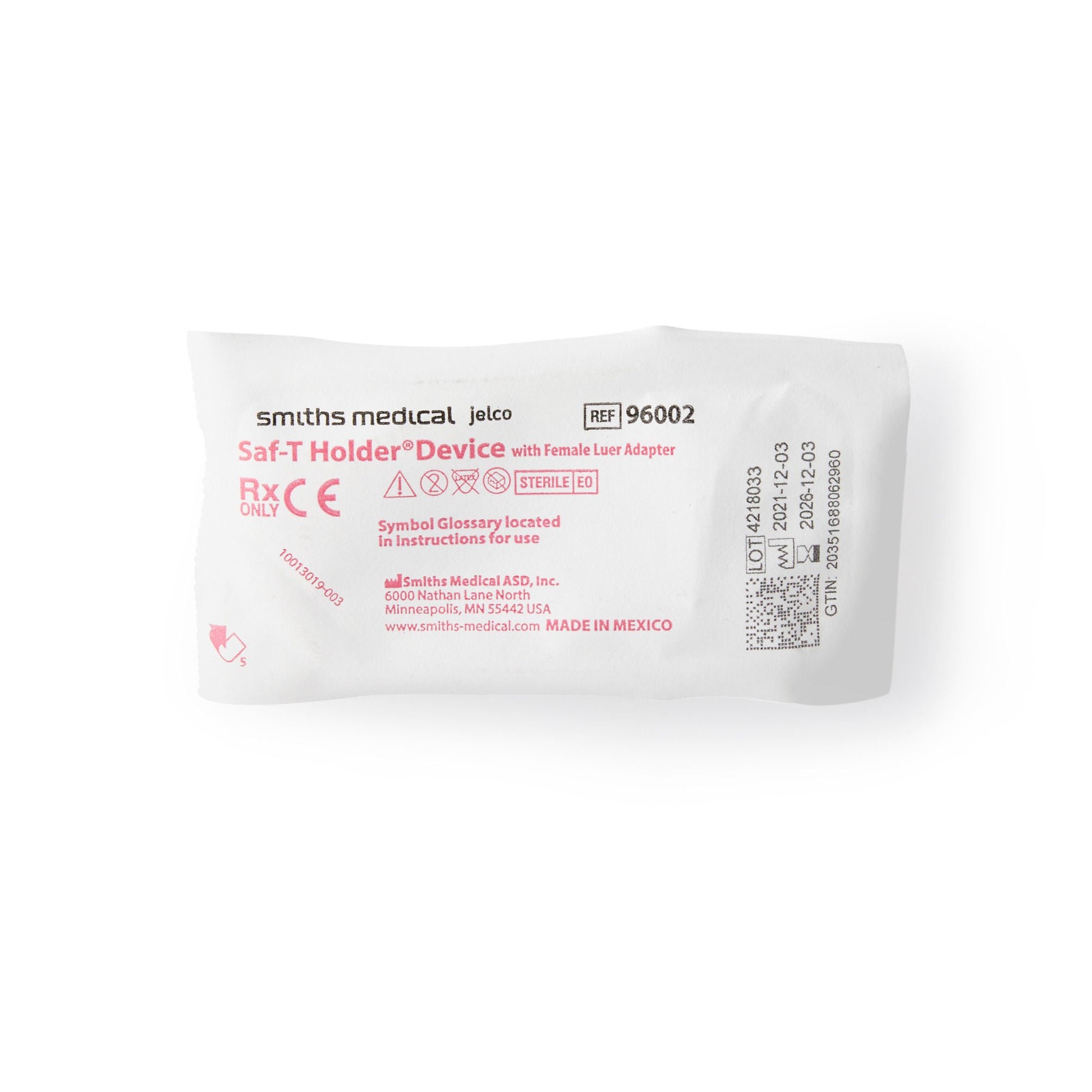 Saf-T Holder® Blood Collection Holder