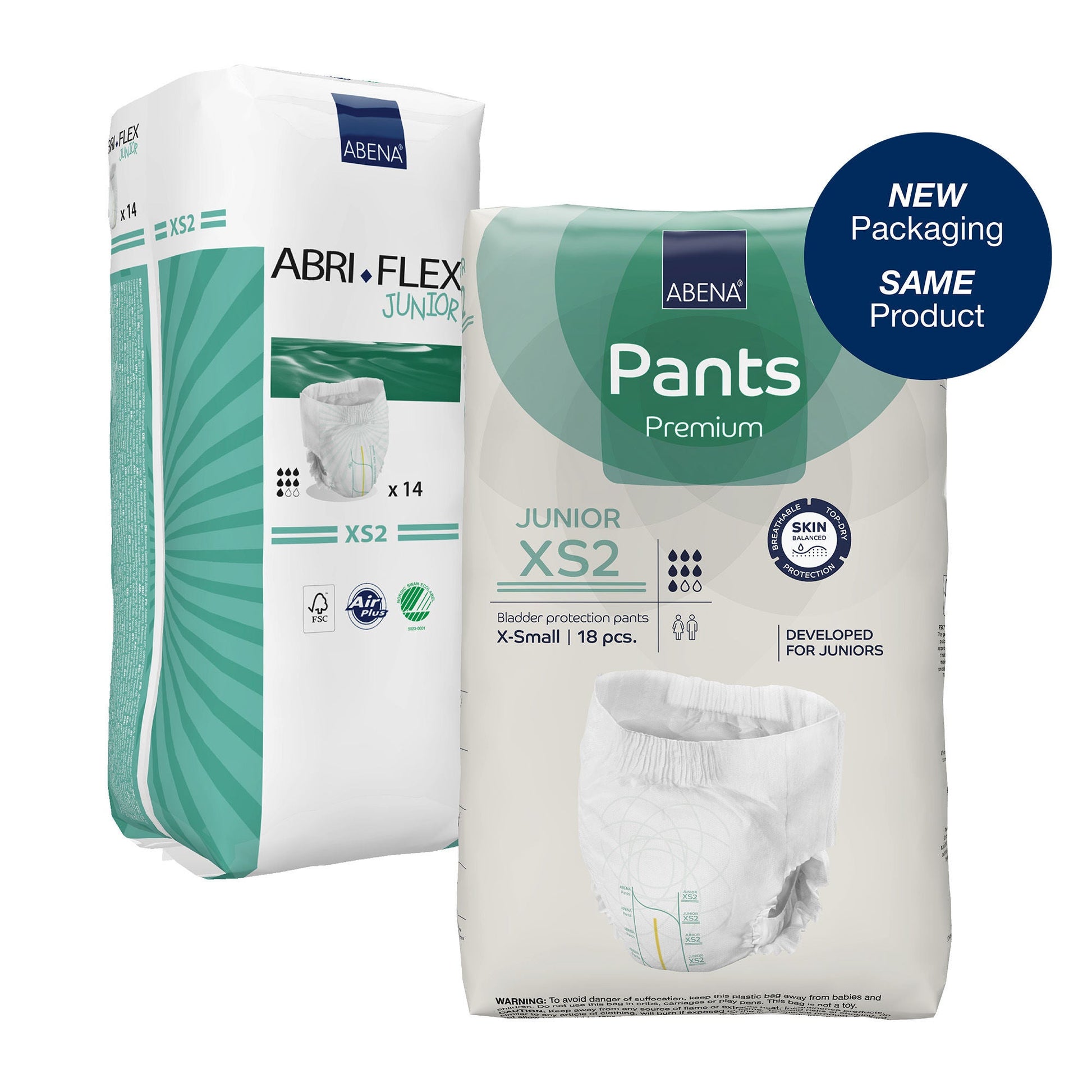 Abena® Premium Pants Junior XS2 Incontinence Brief, Extra Small
