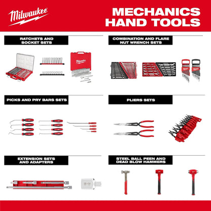 Milwaukee 3/8" Drive Universal Joint 42-04-9107 | 3/8 in Drive, Chrome Vanadium Steel