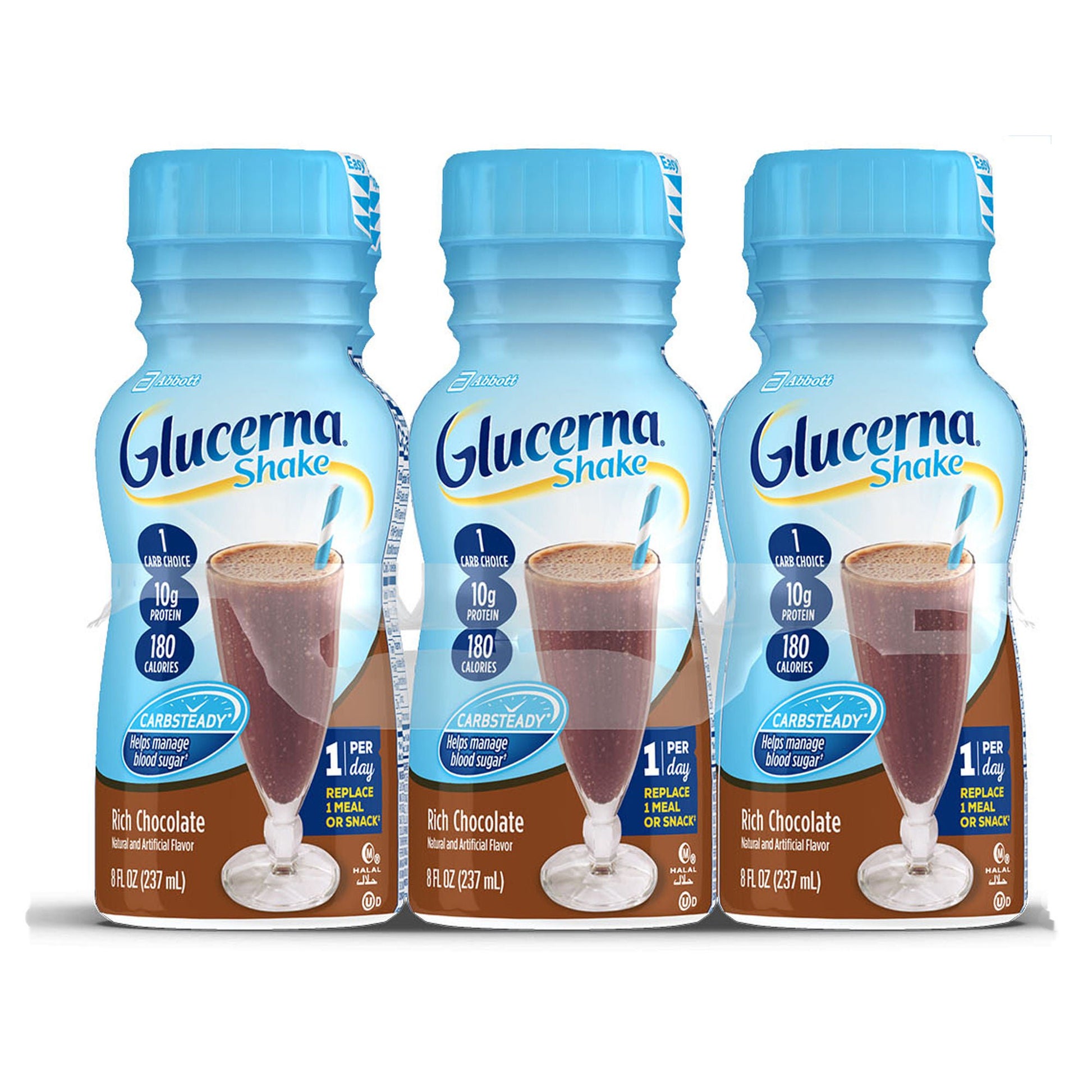 Glucerna® Original Shake, Chocolate Flavor, bottle
