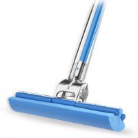 Roll-O-Matic Cleanroom Wet Mop Pad Blue Foam Disposable