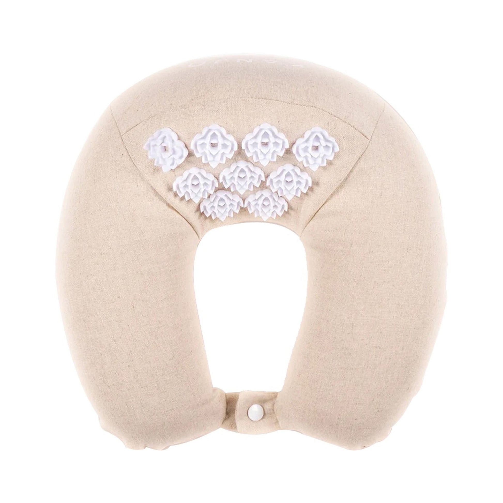 Kanjo Memory Foam Travel Acupressure Neck Pillow