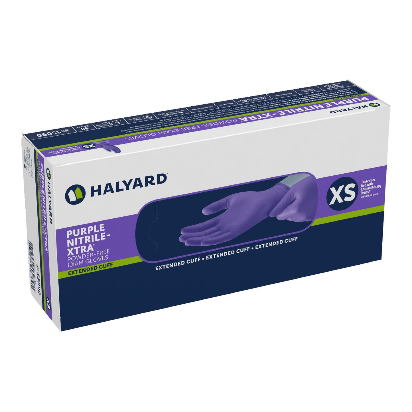 Purple Nitrile-Xtra™ Nitrile Exam Gloves, Purple
