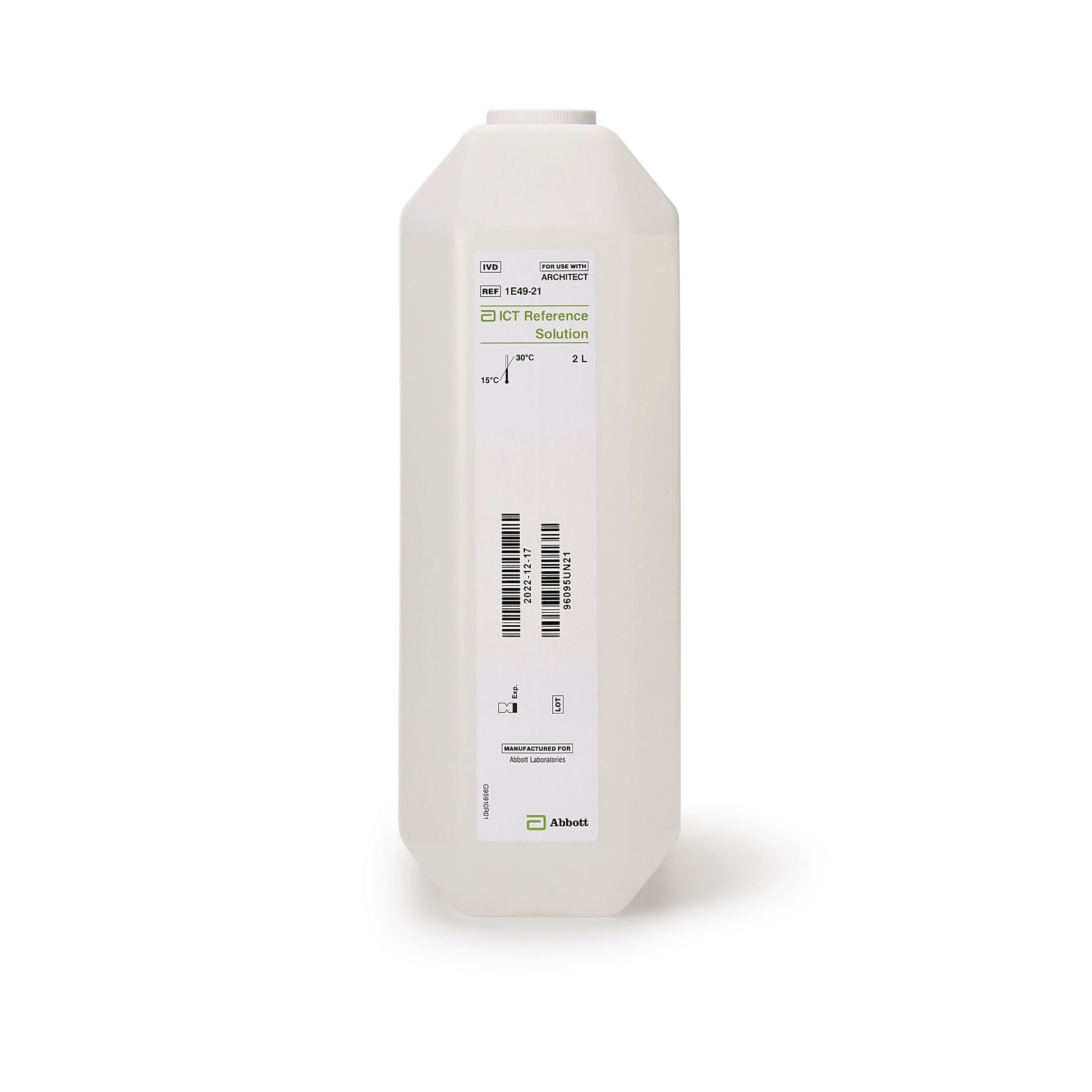 Architect™ ICT Reference Solution for use with Architect c16000 Analyzer