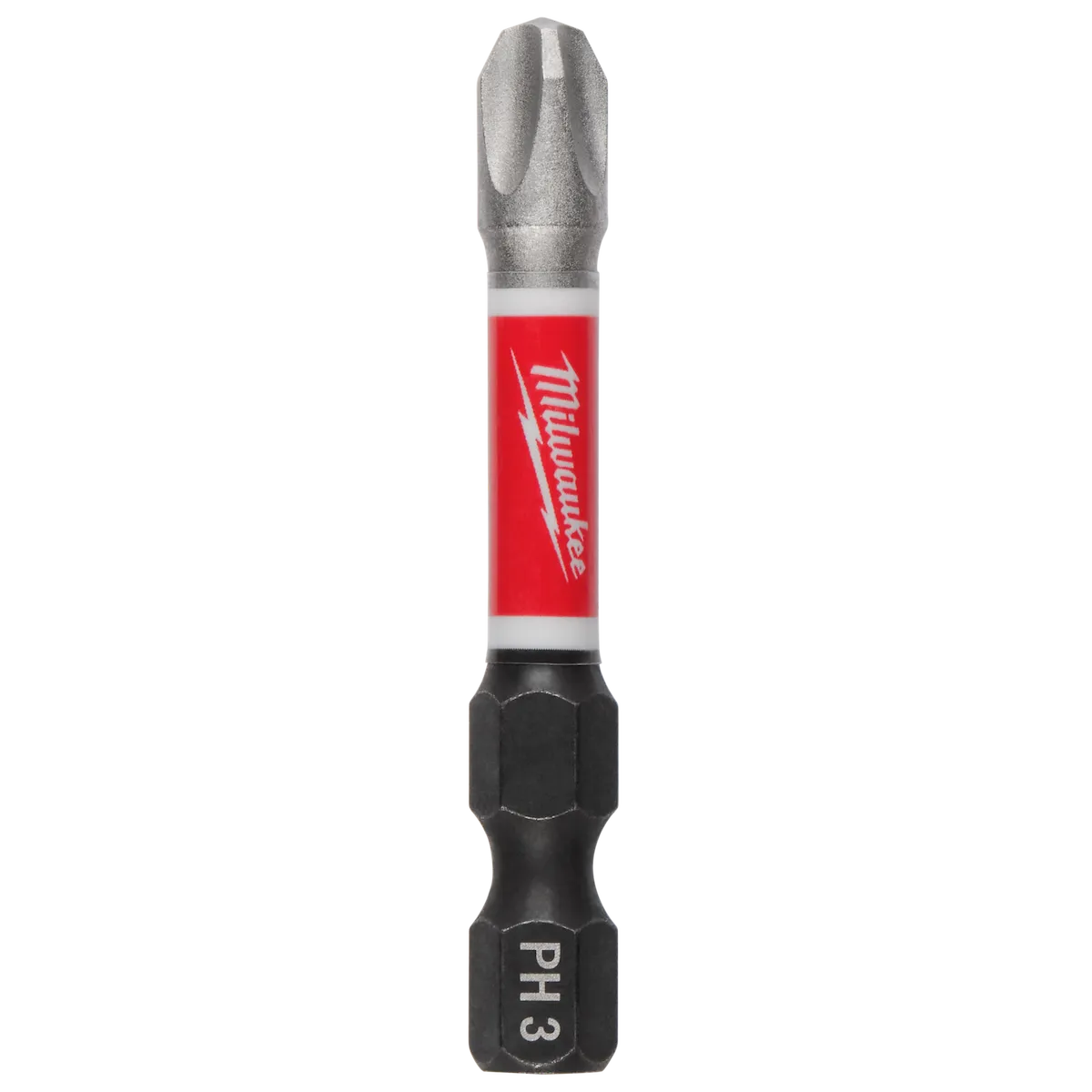 Milwaukee SHOCKWAVE Impact Duty 2" PH3 Bit (2 Pk) 48-32-4963 | PH3 Drive, 2-Piece
