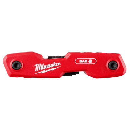 Milwaukee 9-Key Folding Hex Key Set - SAE 48-22-2181 | 9-Piece