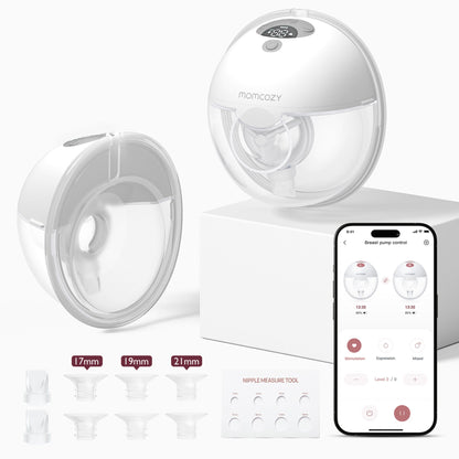 Momcozy M5 Smart Hands Free Double Electric Breast Pump
