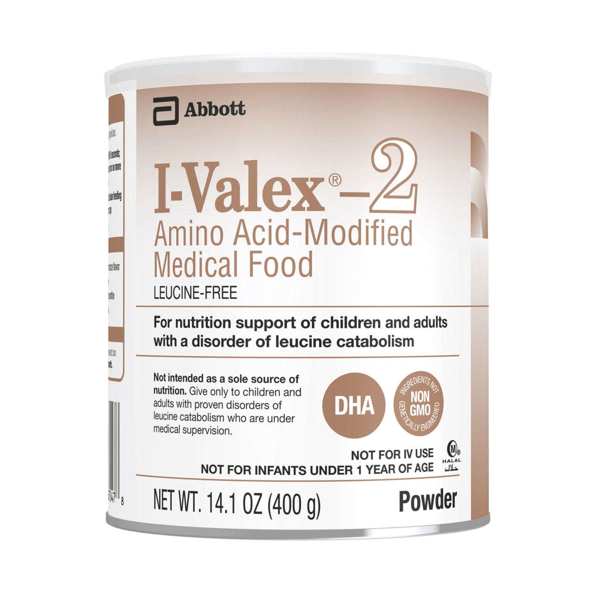 I-Valex®-2 Amino Acid–Modified Medical Food for Leucine Catabolism, Can