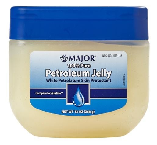Major Petroleum Jelly Jar