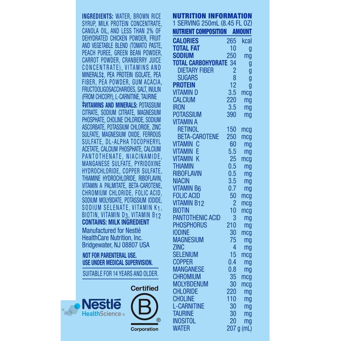 Compleat® 1.0 Original Nutritionally Complete Tube Feeding Formula