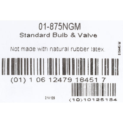 McKesson Blood Pressure Unit Inflation Bulb and Valve