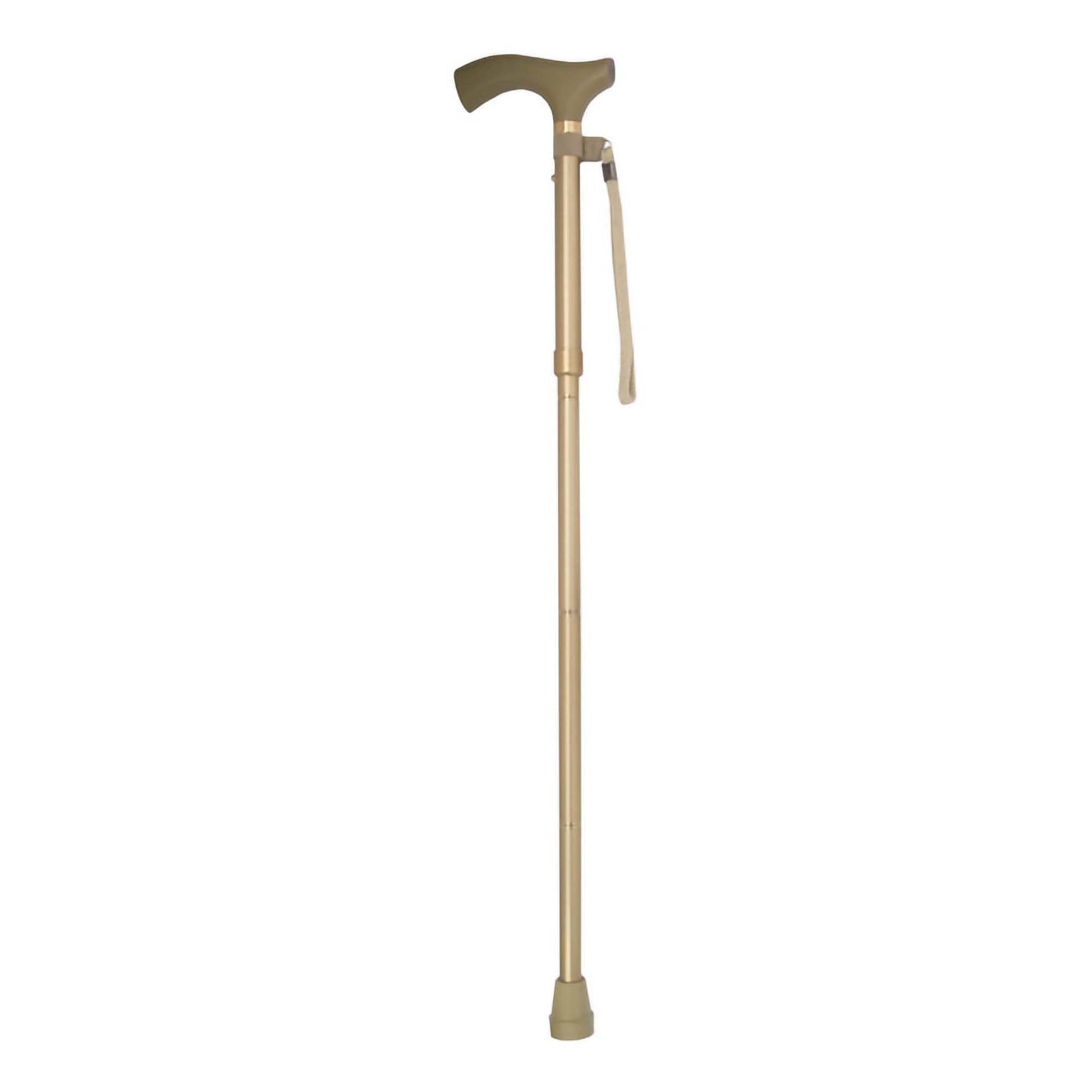 Switch Sticks® Gold Folding Cane, 32 to 37 Inch Height