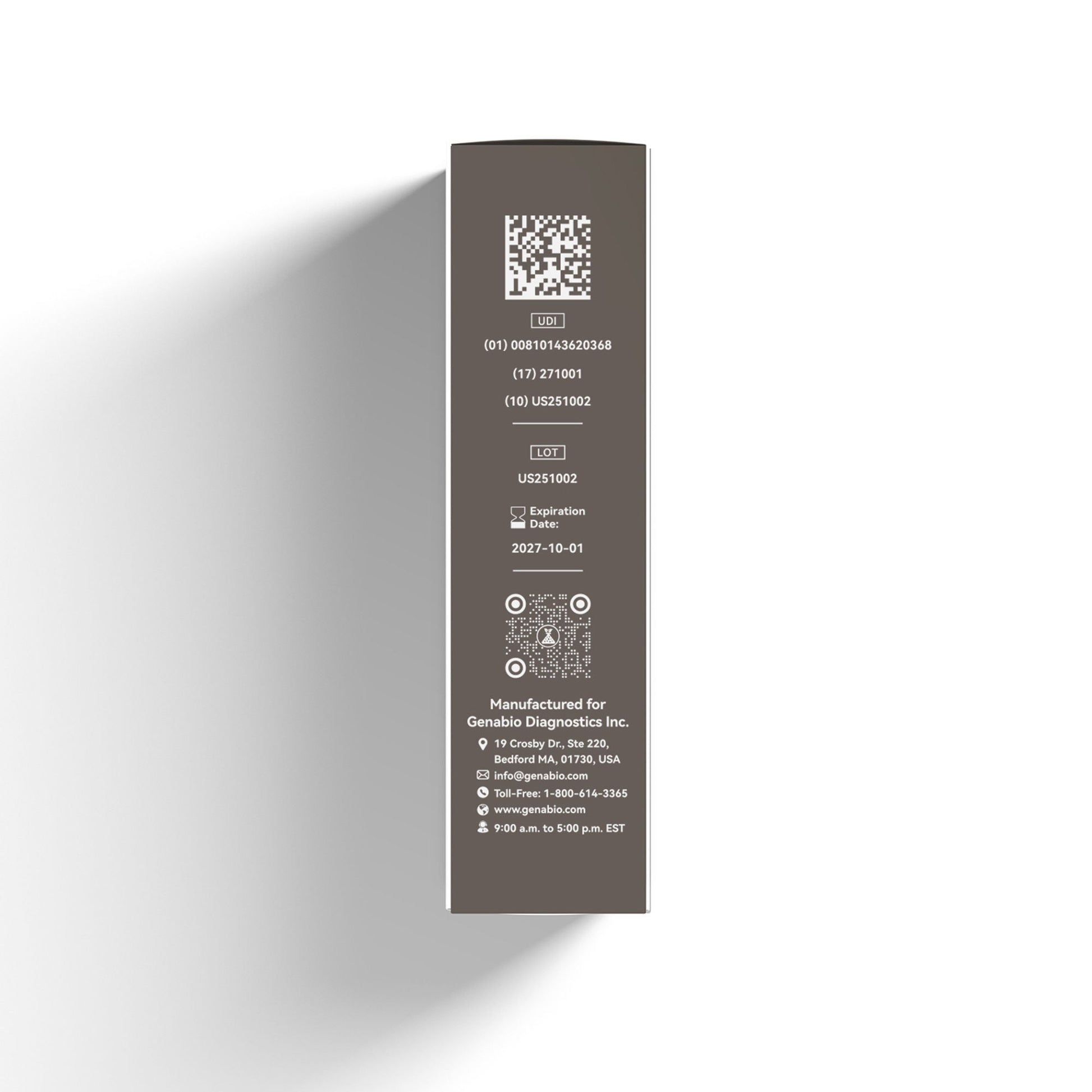 GenaCheck® COVID-19 / Flu A & B Rapid Self-Test