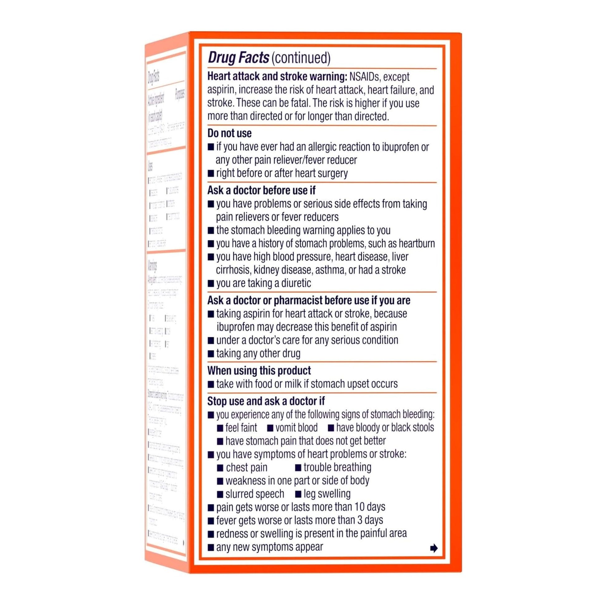 Motrin IB Ibuprofen Coated Caplets