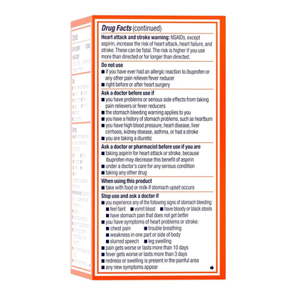 Motrin IB Ibuprofen Coated Caplets