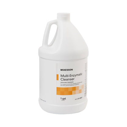 McKesson Multi-Enzymatic Instrument Detergent, 1 gal Jug, Eucalyptus Spearmint – Case of 4 - view 5