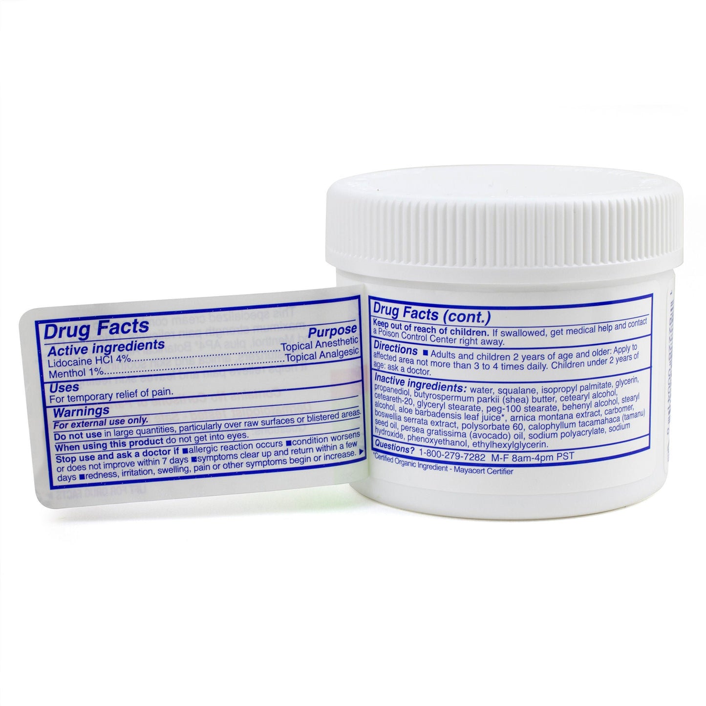 TriDerma MD® Lidocaine / Menthol Topical Pain Relief