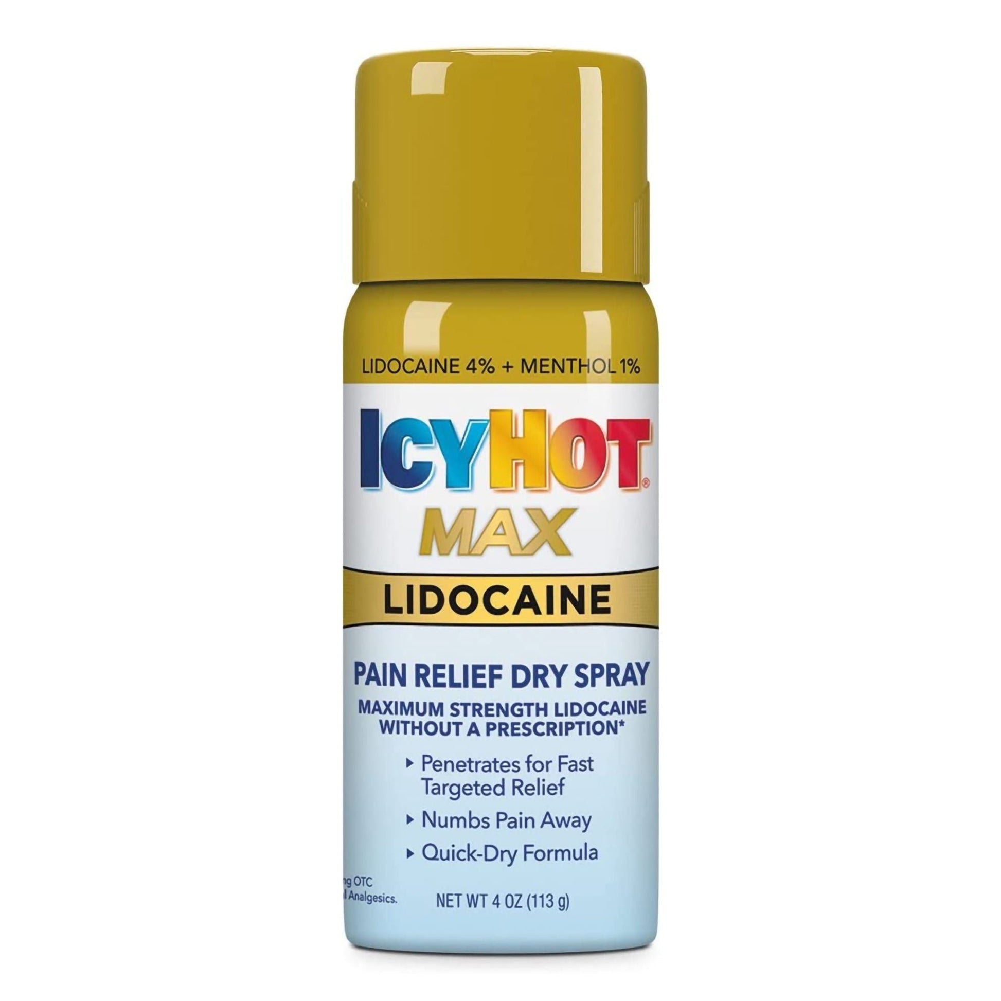 Icy Hot Max Lidocaine Dry Spray