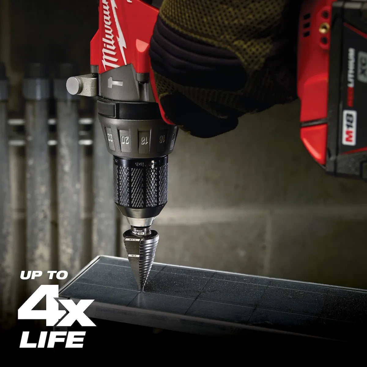Milwaukee 6PC Step Drill Bit Set 48-89-9224 | 6-Piece