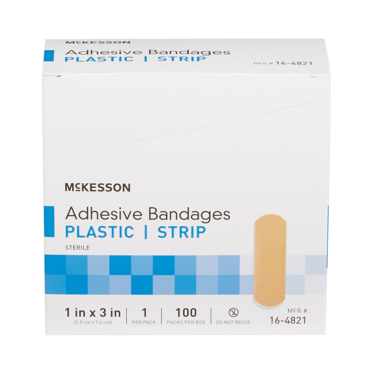 McKesson Tan Adhesive Strip