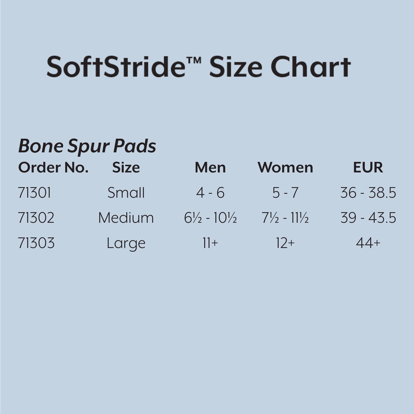 SoftStride Bone Spur Pad, Large