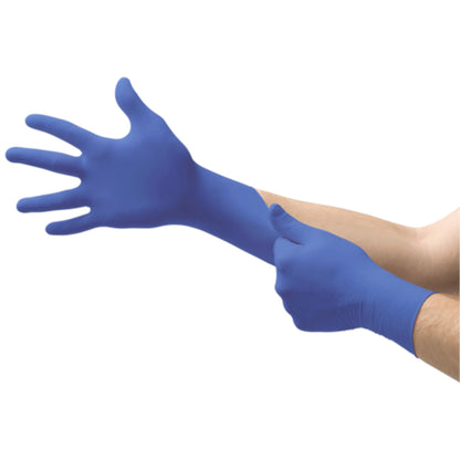 Micro-Touch® Micro-Thin Nitrile Exam Gloves, Blue - view 3