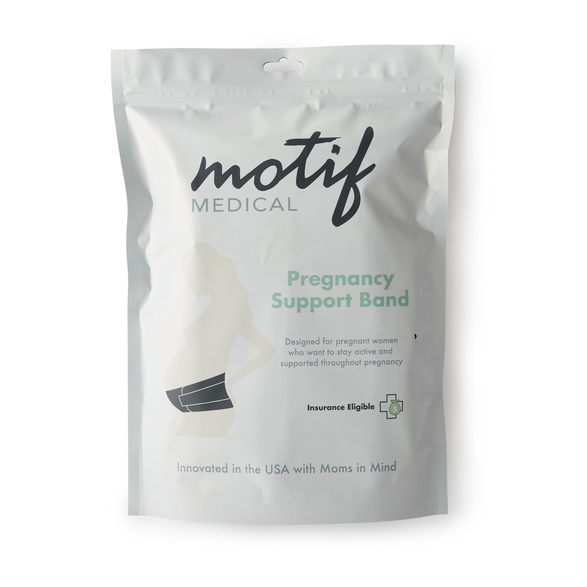 Maternity Support Belt Hook and Loop Closure 53 to 62 Inch Under Belly Circumference Adult