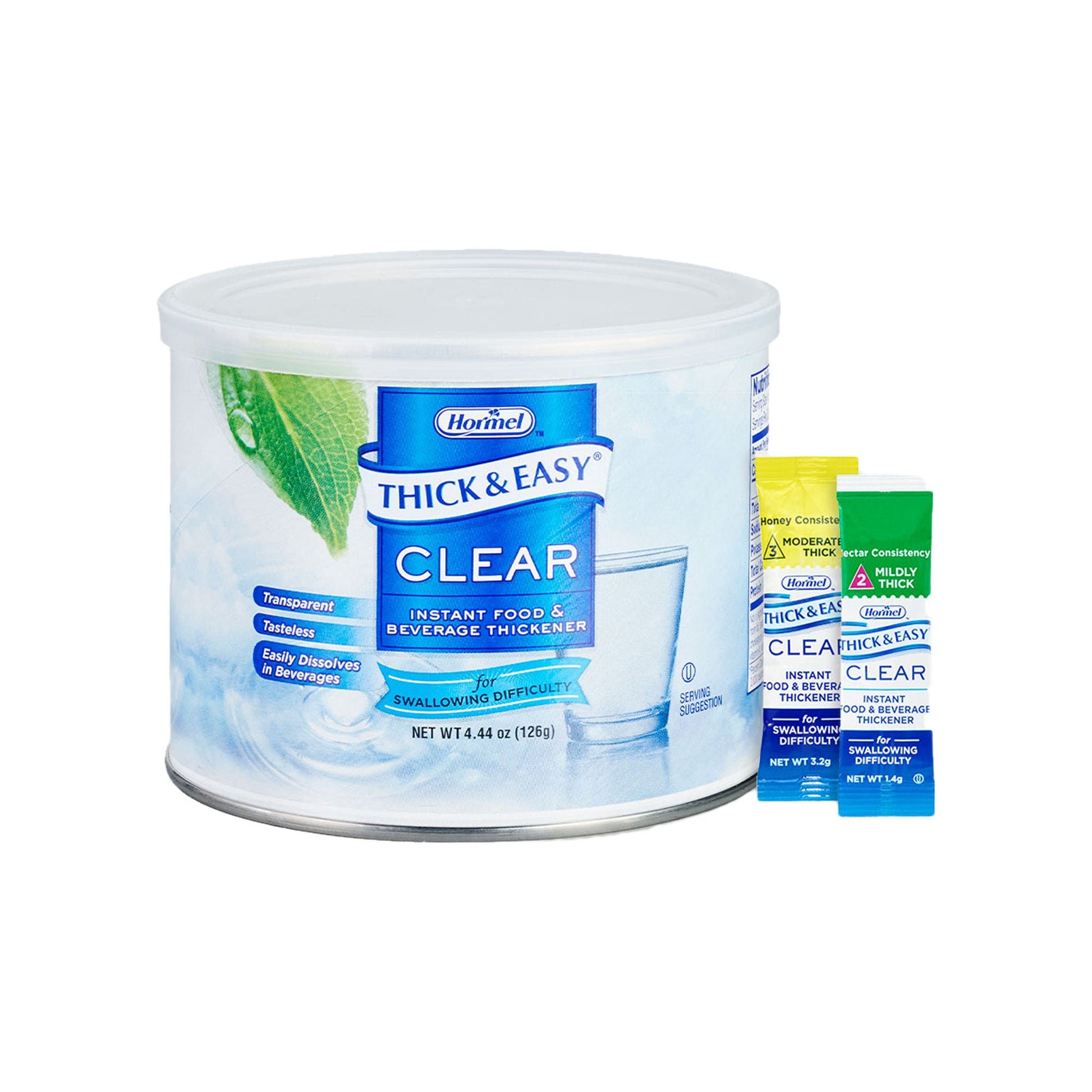 Thick & Easy® Clear Food and Beverage Thickener, canister