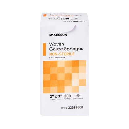 McKesson Gauze Sponge, Eight Ply
