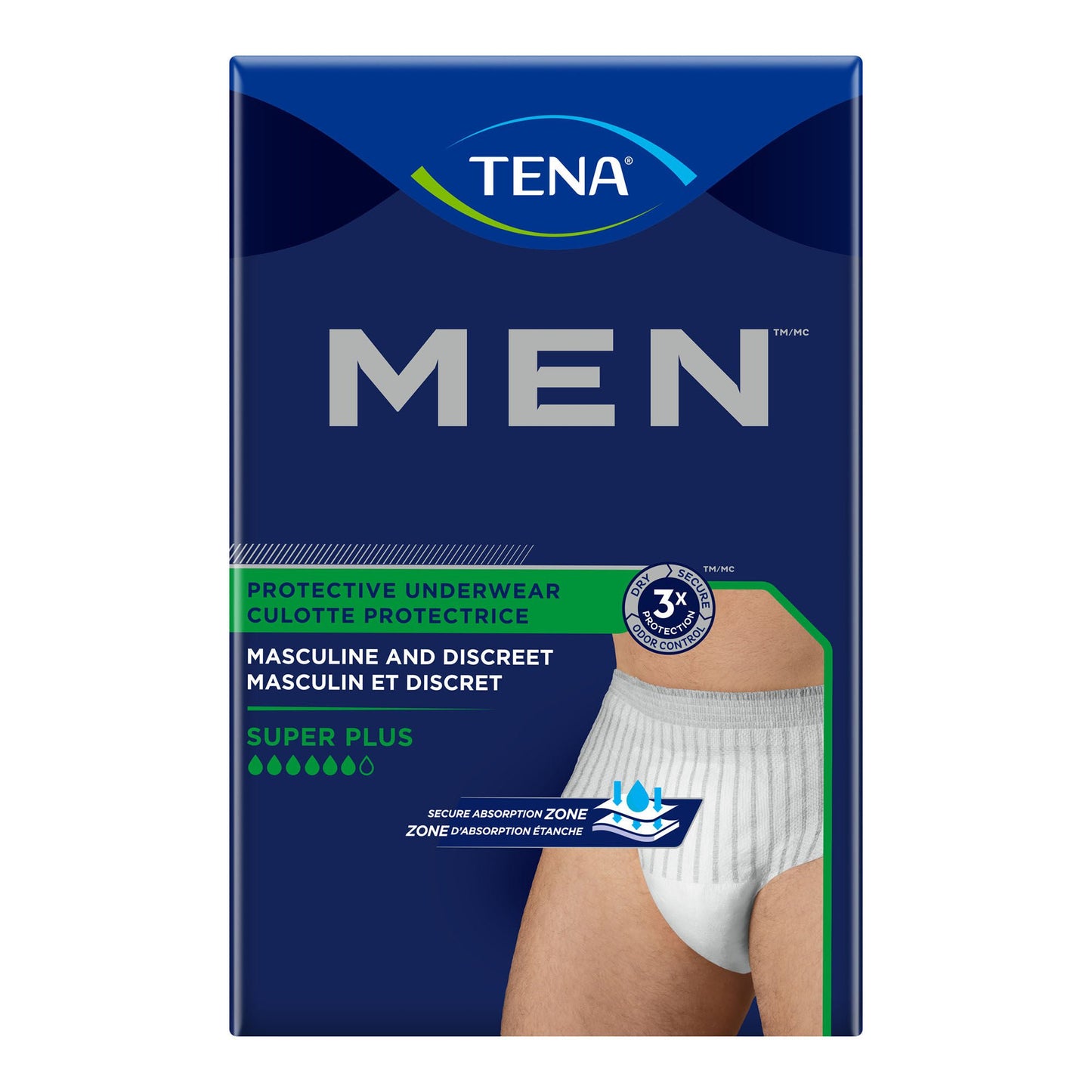 Tena® Men™ Super Plus Protective Underwear