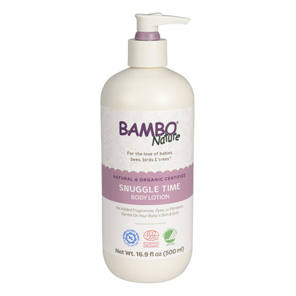 Bambo® Nature Snuggle Time Baby Lotion, pump bottle