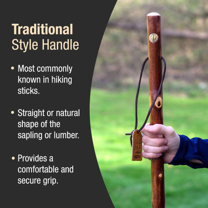 Brazos™ Maple Rustic Walking Stick, 55-Inch Height