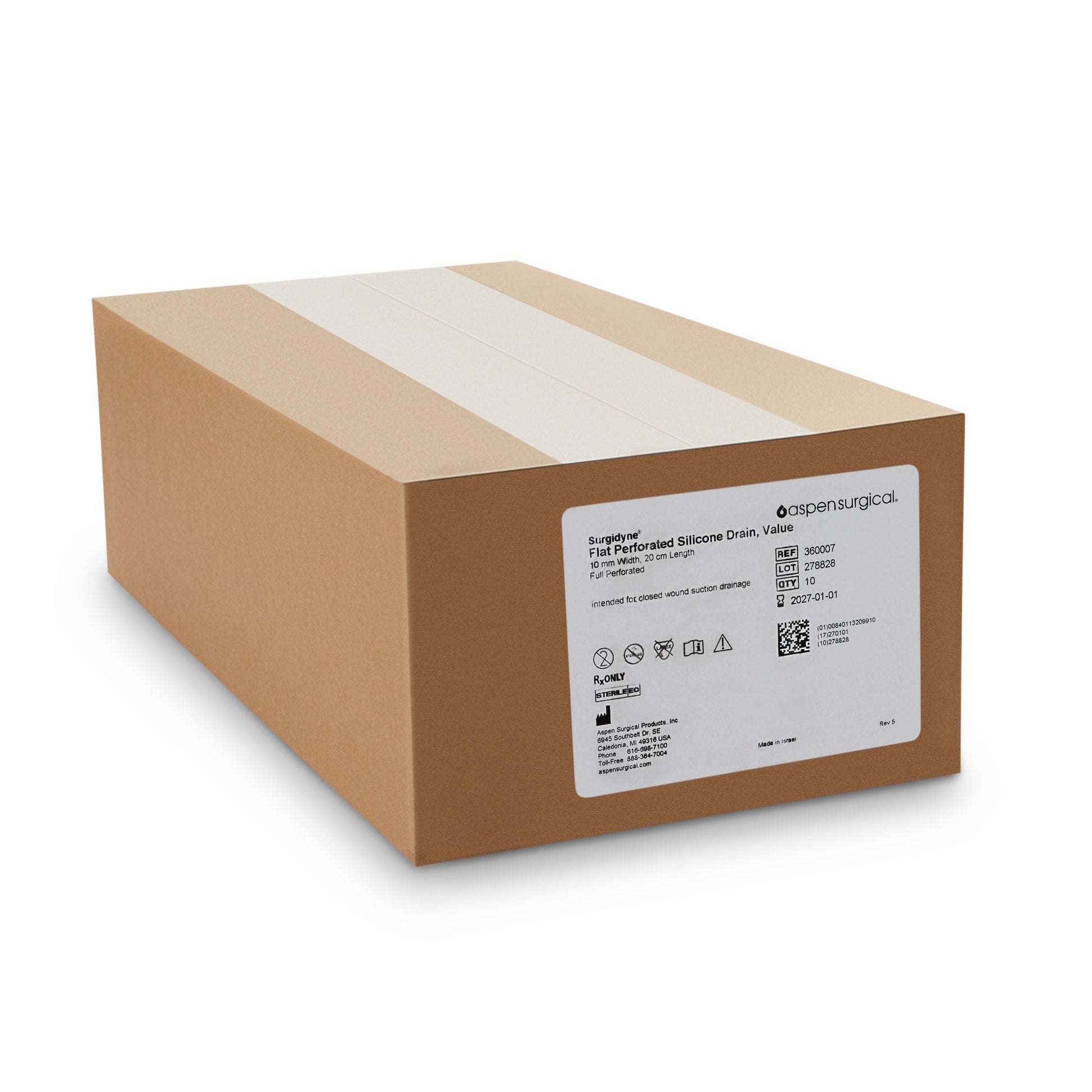 McKesson Wound Drain Tube, ., 20-centimeter Length