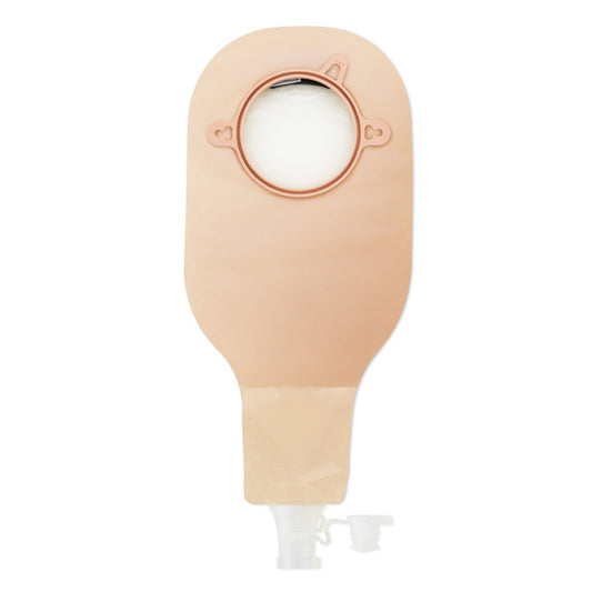 New Image™ Two-Piece High Output Ostomy Pouch, Flange, Red Match