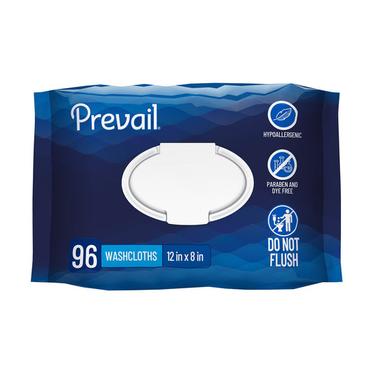 Prevail® Personal Cleansing Wipe, Soft Pack, Aloe, Vitamin E
