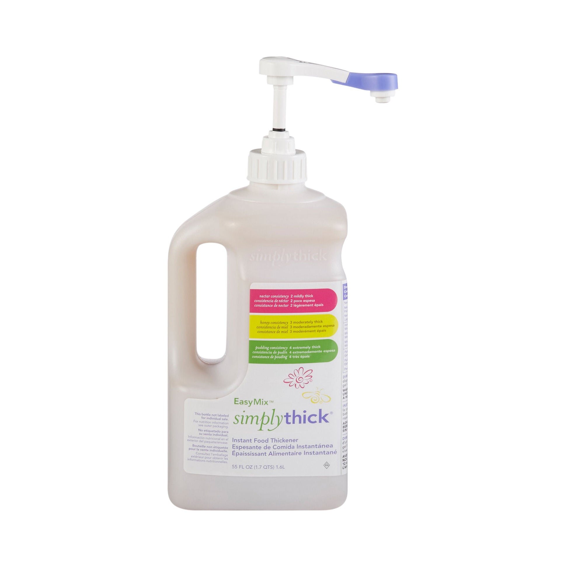 SimplyThick® EasyMix™ Bottle and Pump, Pump Bottle