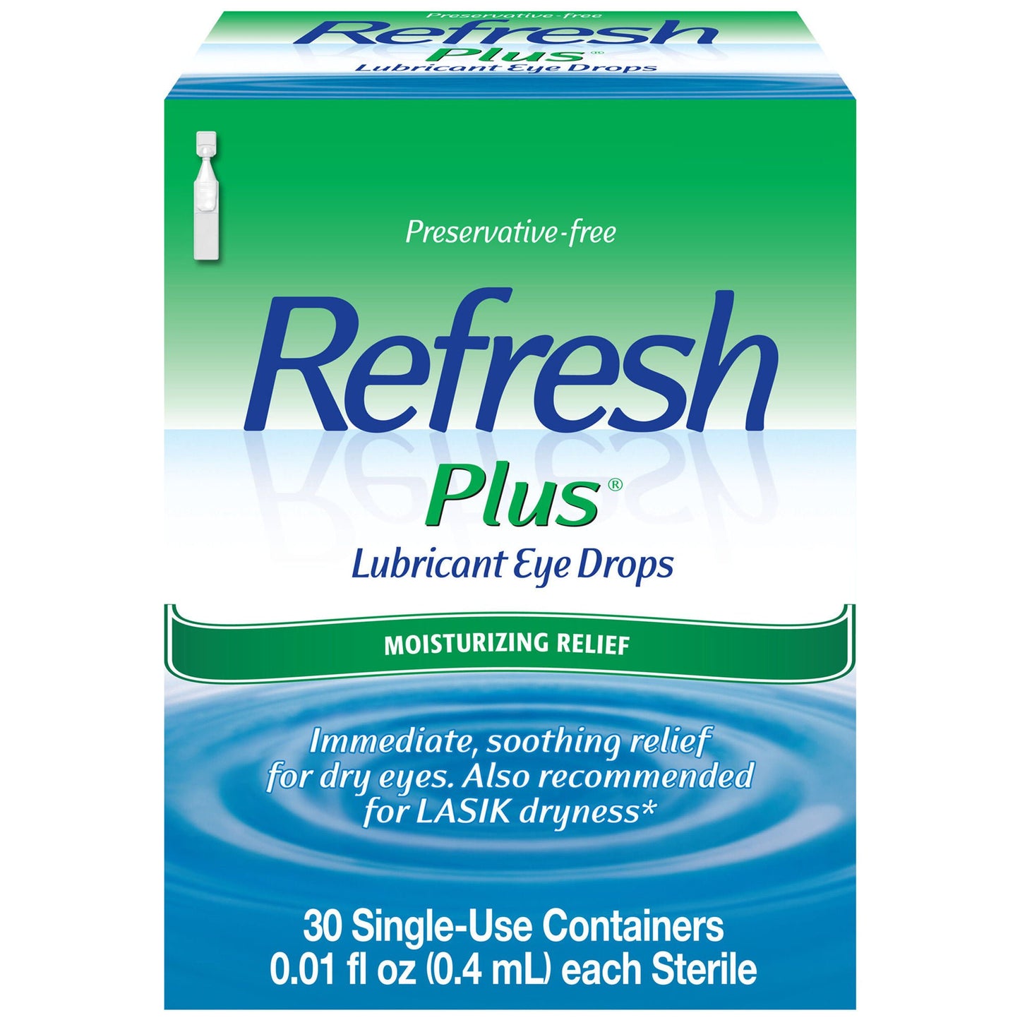 Refresh Plus® Lubricant Eye Drops Original Strength