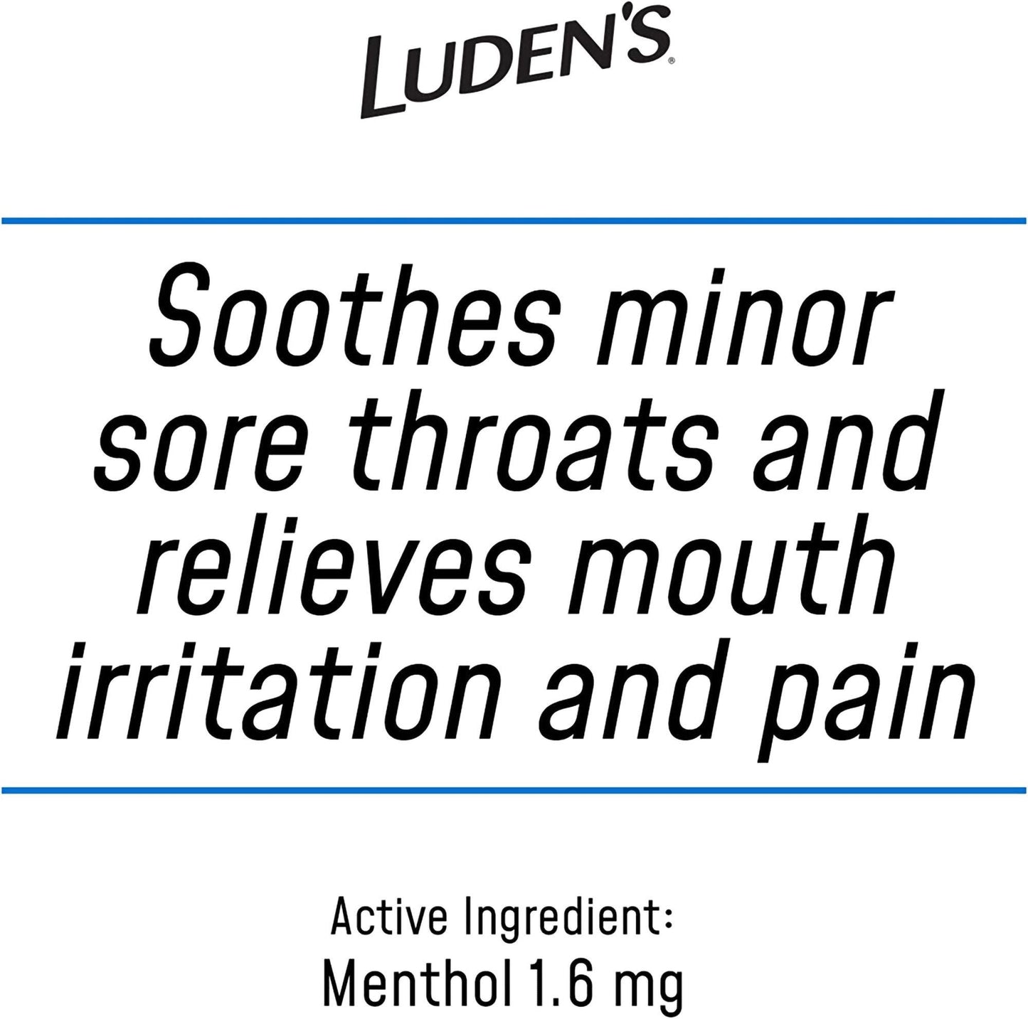 Luden's® Throat Drops Honey Licorice