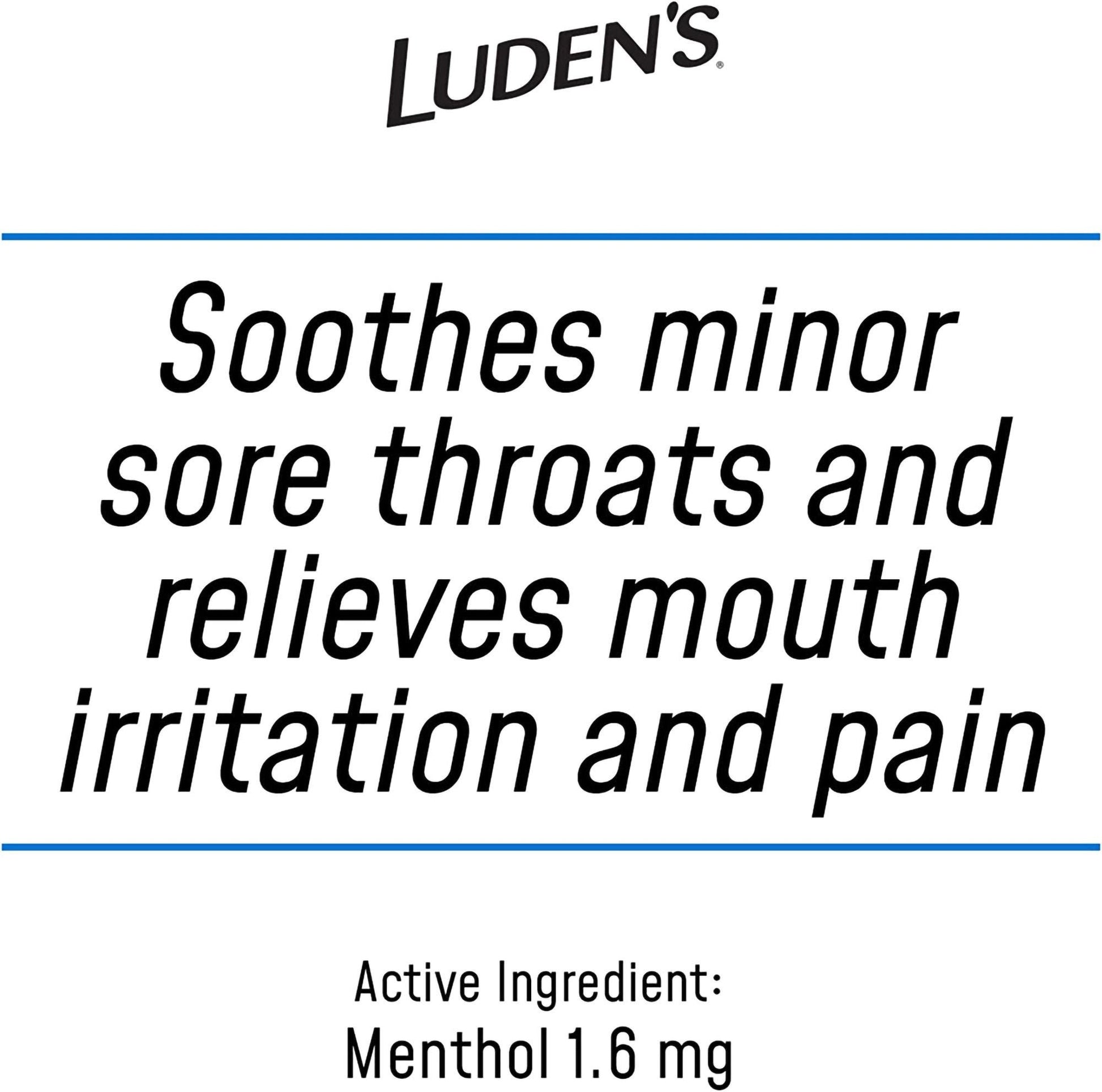Luden's® Throat Drops Honey Licorice